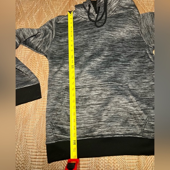 Huntington BC Men's Two Tone Grey Pullover Sweatshirt/Hoodie,Size Small - Picture 6 of 9